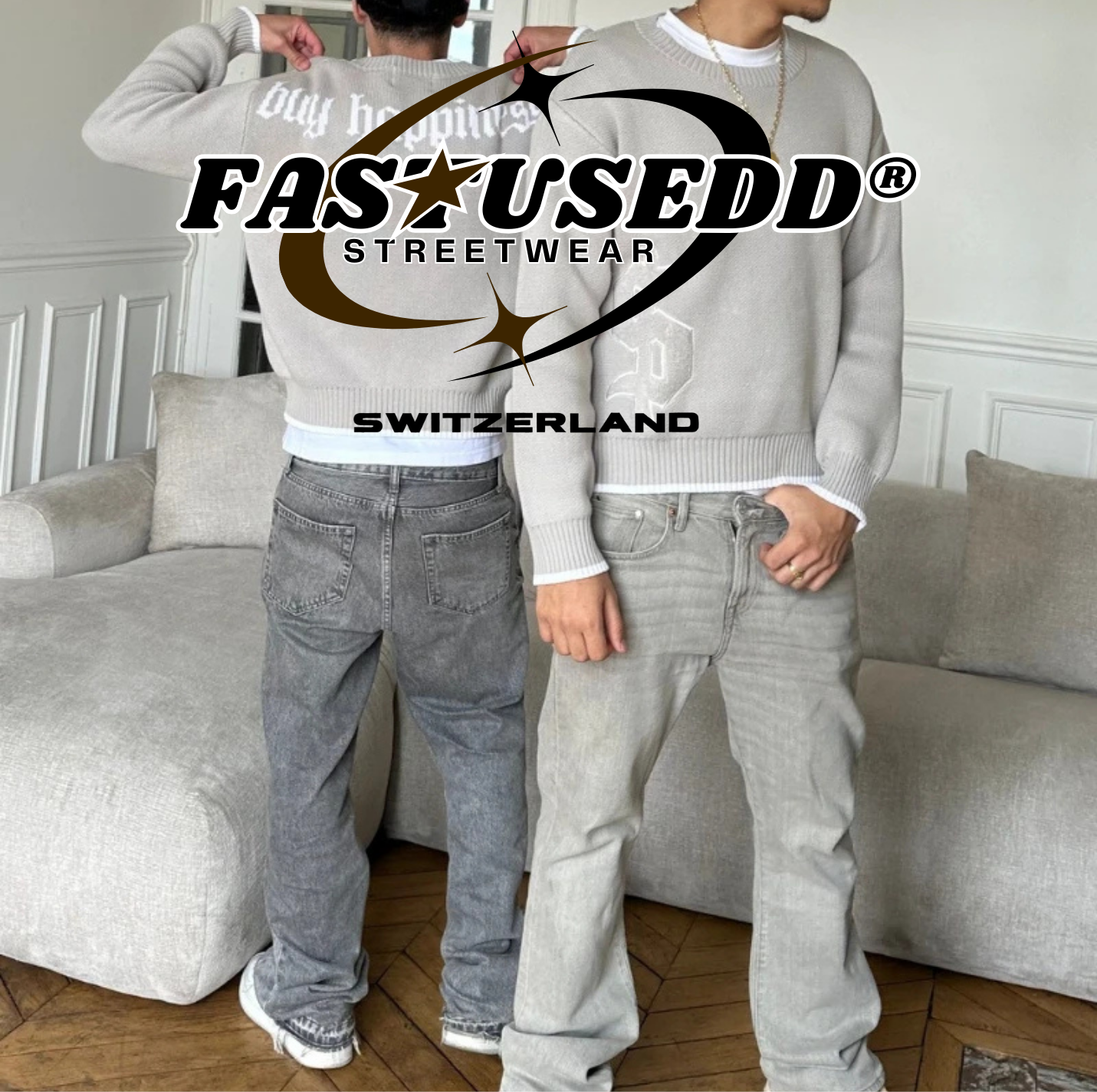 Pull Broderie à manches longues